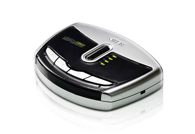 ATEN - USB 2.0 switch, 4 datorer till 1 enhet
