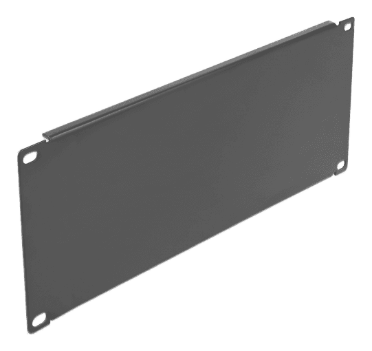 DELOCK - 19" Network Cabinet Blind Cover 3U black