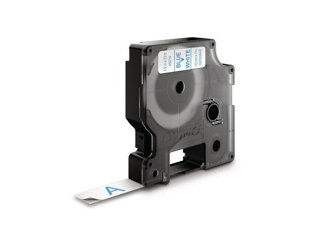 DYMO - D1 12mm Tape blue/white
