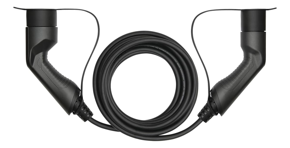 DELTACO - e-Charge cable Type 2 - Type 2 - 1phase 16A, 5m