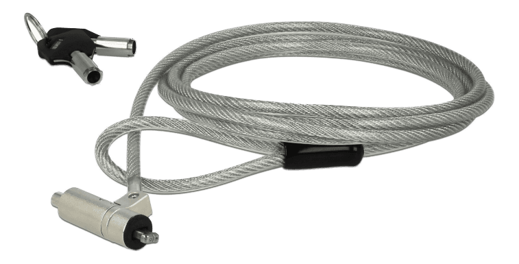 DELOCK - Laptop Security Cable with Key Lock for HP Nano slot