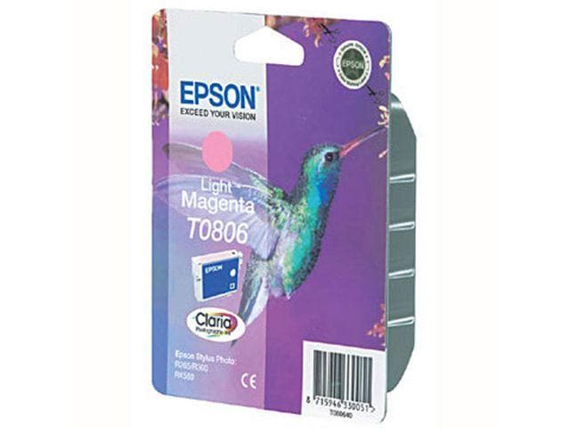 EPSON - T0806 Light Magenta Ink Cartridge P50/PX650/PX700W/710W/PX800FW/810FW