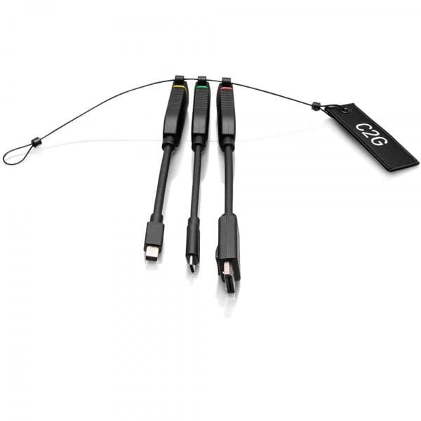 C2G - Universal 4K HDMI Adapter DP+USB C