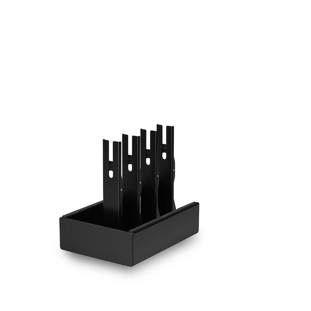 FLEXSON - Dock for 4 Sonos Amps, Single, Black