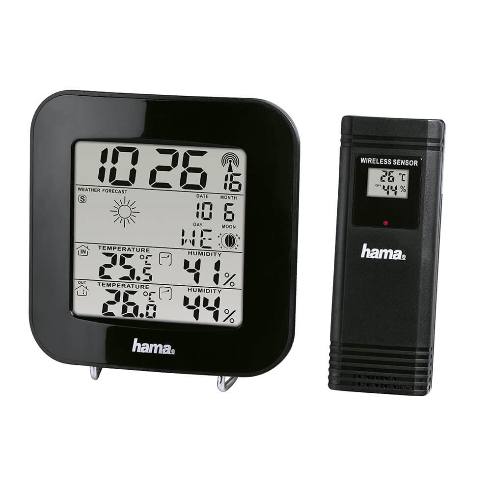 HAMA - Værstasjon EWS-200 Svart