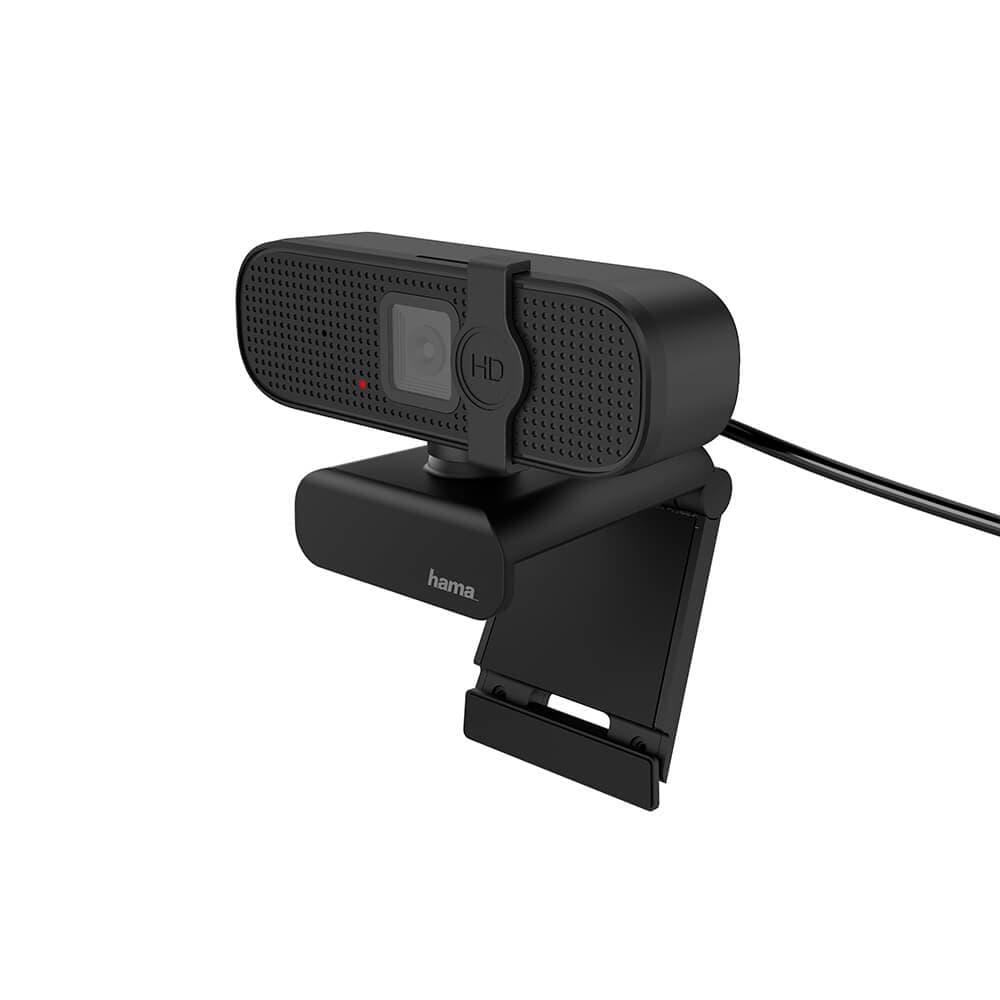 HAMA - Webbkamera Full HD Spy Protection 16:9 Mono Svart