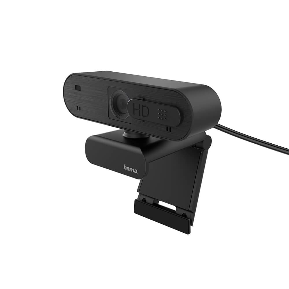 HAMA - Webbkamera Full HD Spy Protection 16:9 Stereo Svart