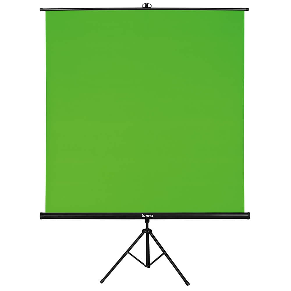 HAMA - Background Green Screen with Tripod 180x180 cm