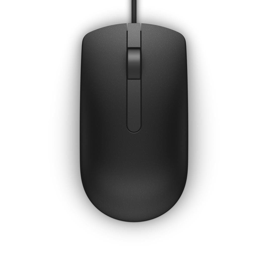 DELL - Optical Mouse-MS116 Black