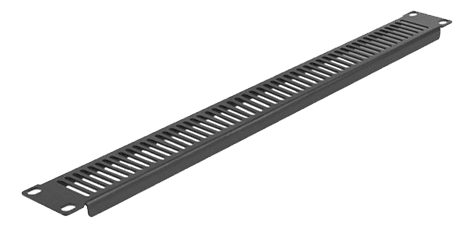 DELOCK - 19? Network Cabinet Panel with ventilation slots vertical 1U bl