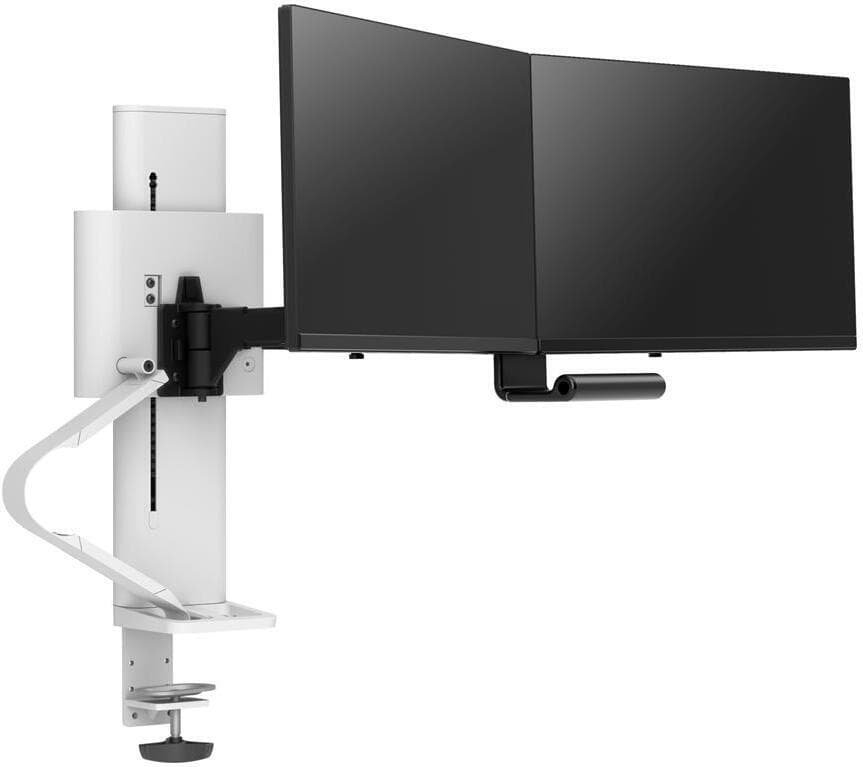 ERGOTRON - TRACE DUAL MONITORS PANEL CLAMP BRIGHT WHITE ACCS