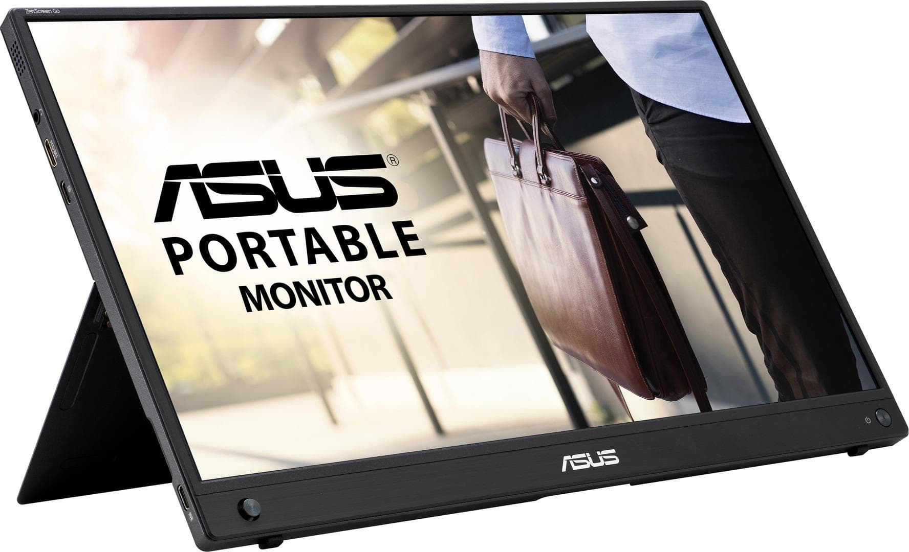 ASUS - LCD ASUS 15.6"" MB16AWP ZenScreen Go Wireless Portable Monitor USB-C 1920x1080p IPS 60Hz Matte Panel