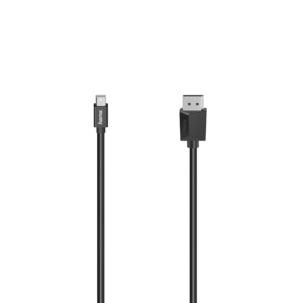 HAMA - Cable Video mini-DP - DP Ultra-HD 4K 1.5m