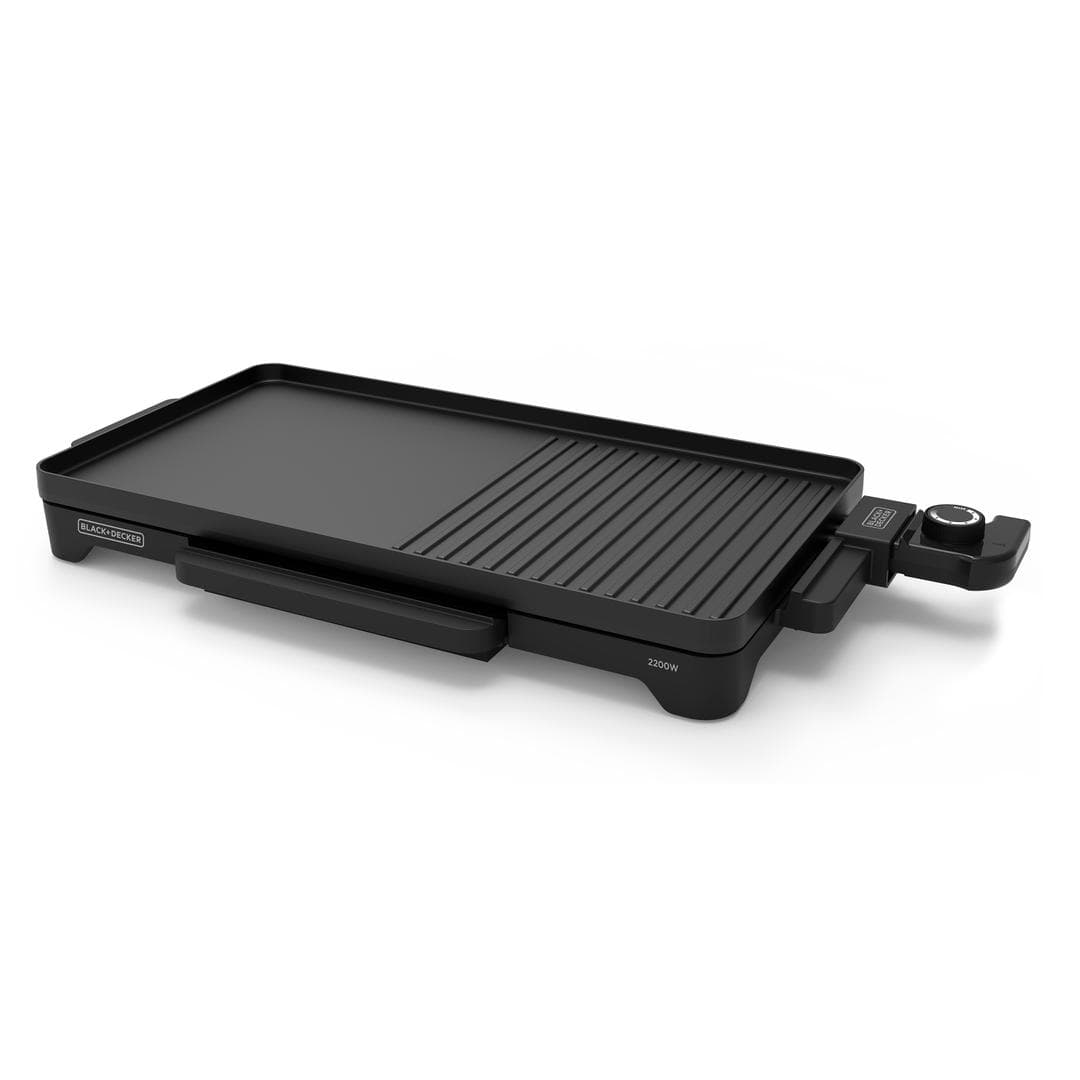 BLACK&DECKER - Bordgrill Flat 2200W Black