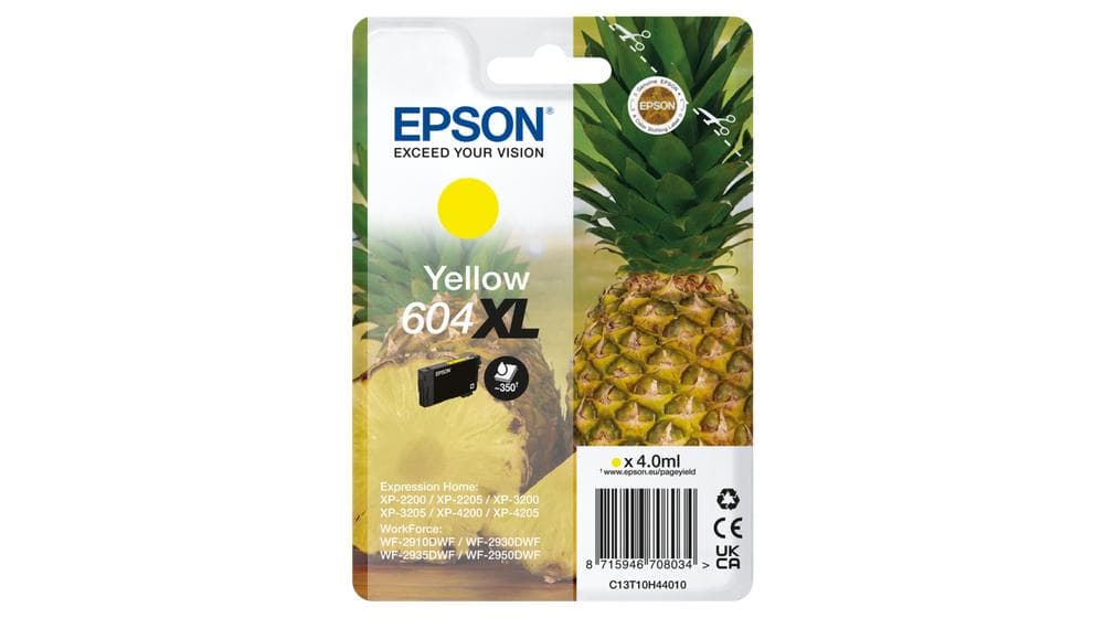 EPSON - Ink/604XL 603XL Starfish 4.0ml YL