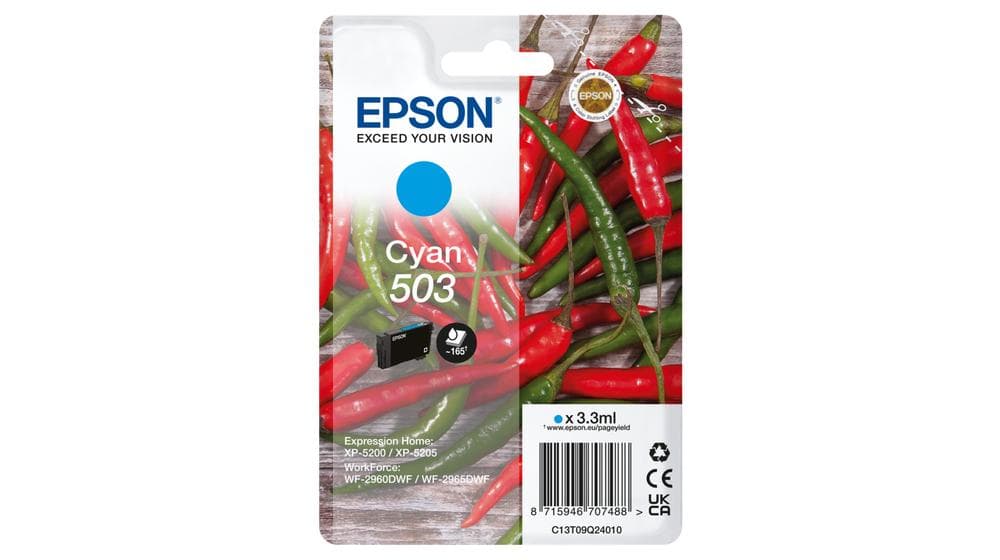 EPSON - Ink/503 502 Binoculars 3.3ml CY