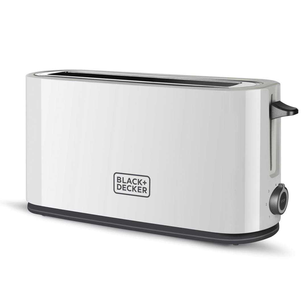 BLACK&DECKER - Brødrister 1000W Hvit