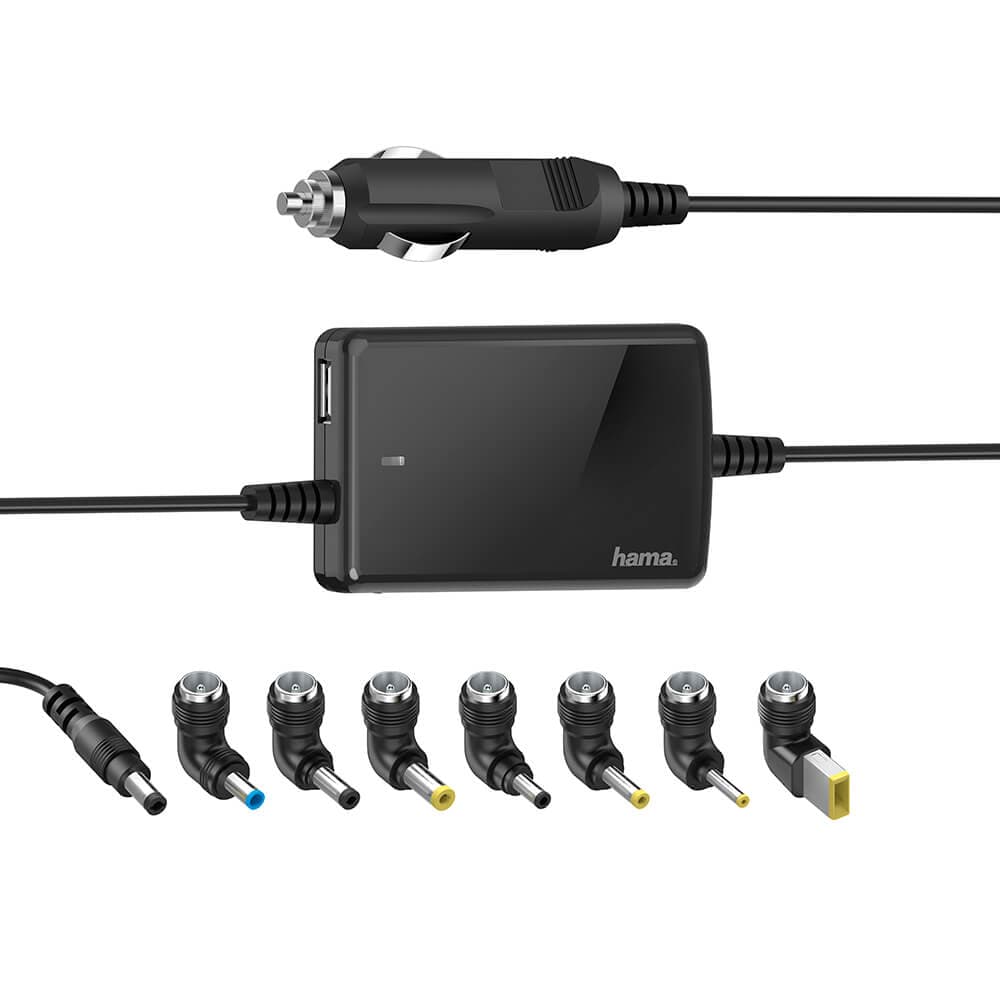 HAMA - StrÃ¸mforsyning Universal 12-15V 15-19V/70W 8x Adapter