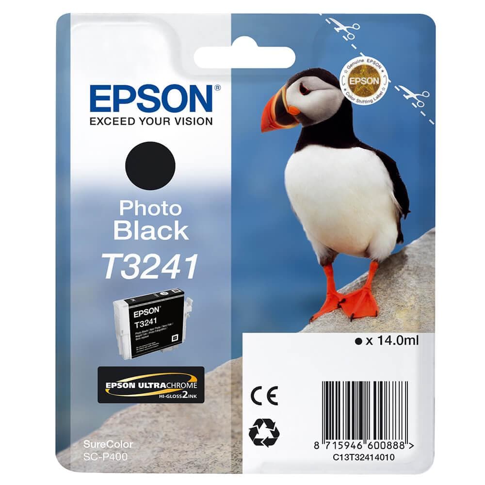 EPSON - T3241 Photo Black for Epson P400