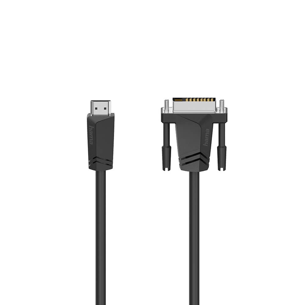 HAMA - Cable HDMI to DVI/D Black 1.5m