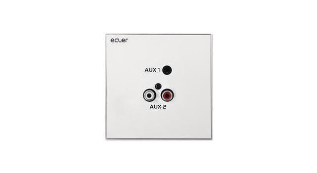 ECLER - Mjack  2RCA wall panel