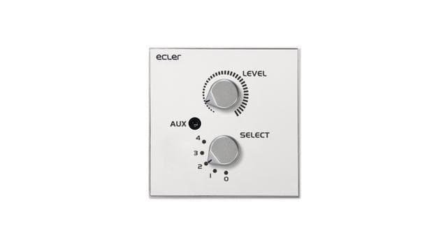 ECLER - Volume source and mjack wall