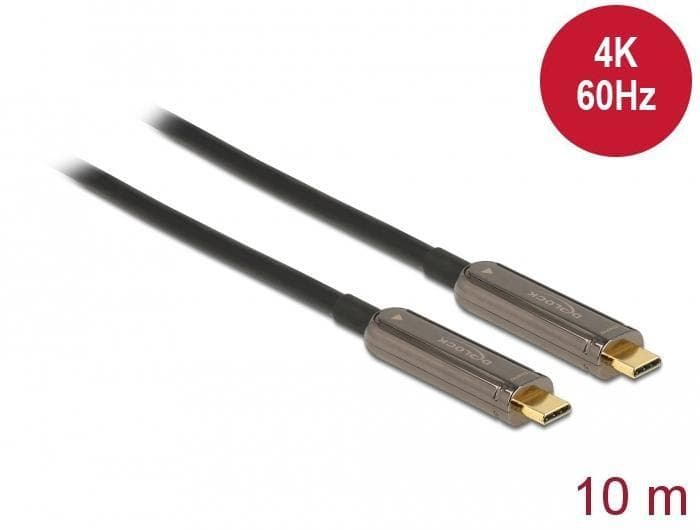 DELOCK - Active Optical USB-C™ Video Cable 4K 60 Hz 10 m