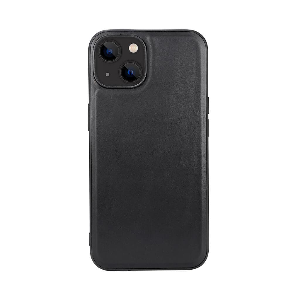 BUFFALO - Backcover Leather MagSeries iPhone 13 / 14 Black