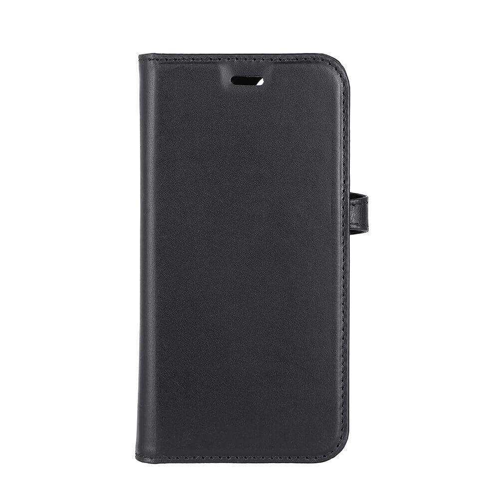 BUFFALO - 2in1 Leather 3 card MagSeries iPhone 13/14/15 Black