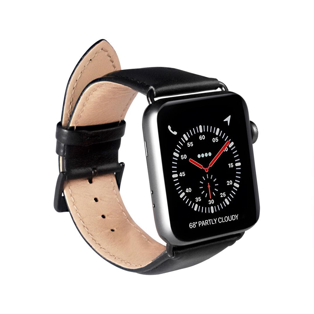 BUFFALO - Watchband Black Apple Watch 42/44/45