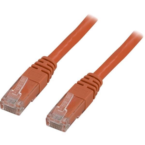DELTACO - UTP Cat.6 patch cable 15m, orange
