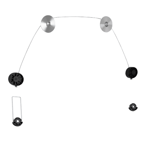 DELTACO - ultra-slim picture wall, 37"-70", 50kg, 100x100-800x800