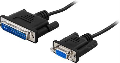 DELTACO - Printer cable Black 3m