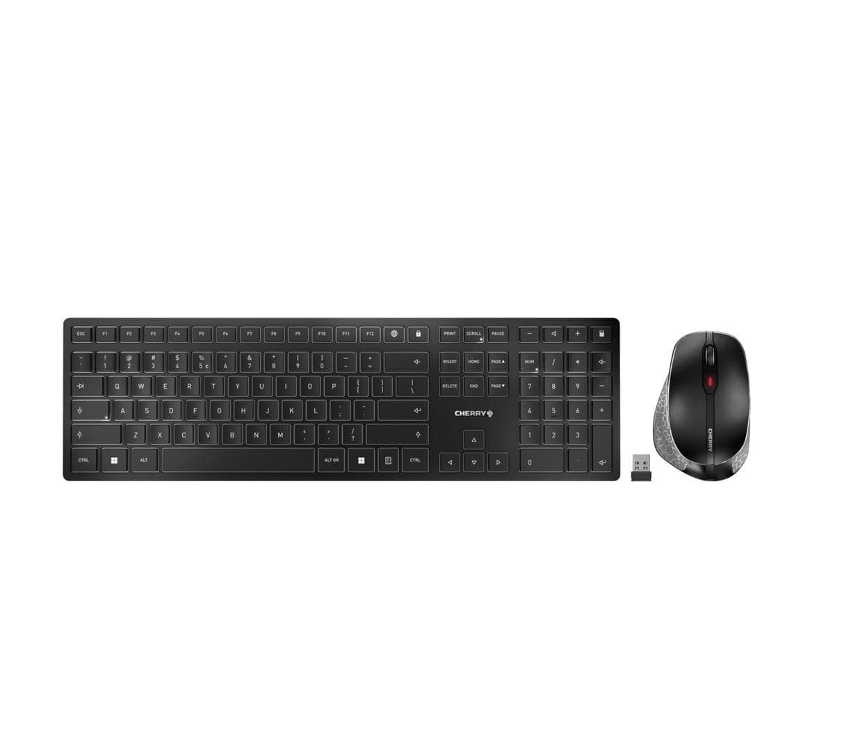 CHERRY - DW 9500 SLIM KEYBOARD COMBO WIRELESS BLACK PAN-NORDIC WRLS