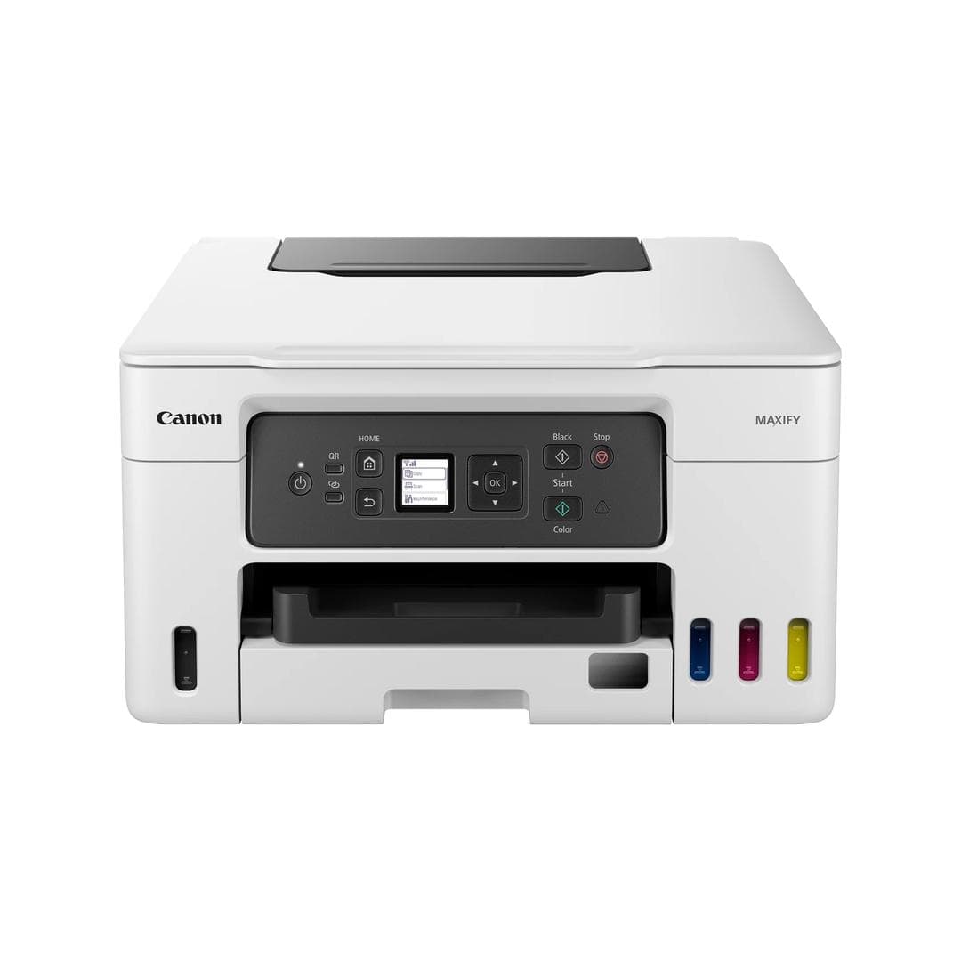 CANON - MAXIFY GX3050 Refillable MegaTank Inkjet Multifunction Printer A4 Mono 18ipm Color 13ipm Up to 600x1200dpi