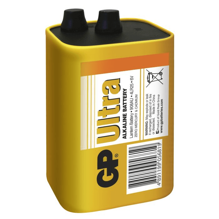 GP - Alkaline Battery 4LR25/908AU (6V) 1-pack