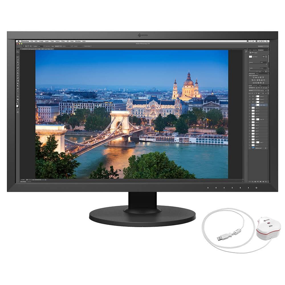 EIZO - 27IN LED 2560X1440 16:9 10 MS COLOREDGE CS2731 1000:1 HDMI USB IN MNTR