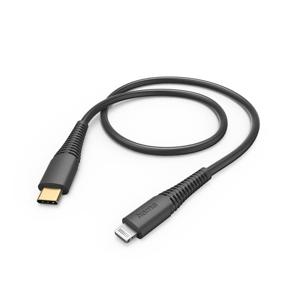 HAMA - Charging Cable USB-C to Lightning Black 1.5m