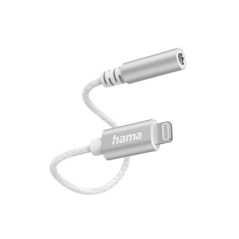 HAMA - Audio Adapter Lightning to 3.5mm White