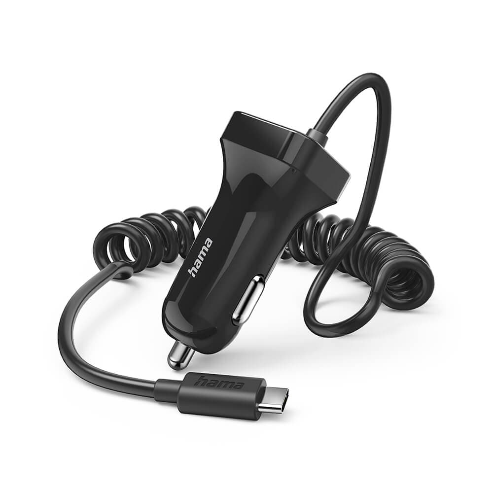 HAMA - Car Charger USB-C 12W Black