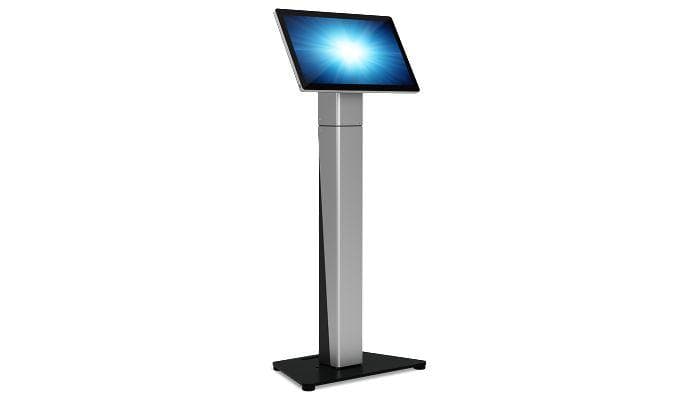 ELO - Slim self service floor stand top with support for 15-inch to 22-inch I-Series (requires floor stand base E515260 for complete self-service floor stand)