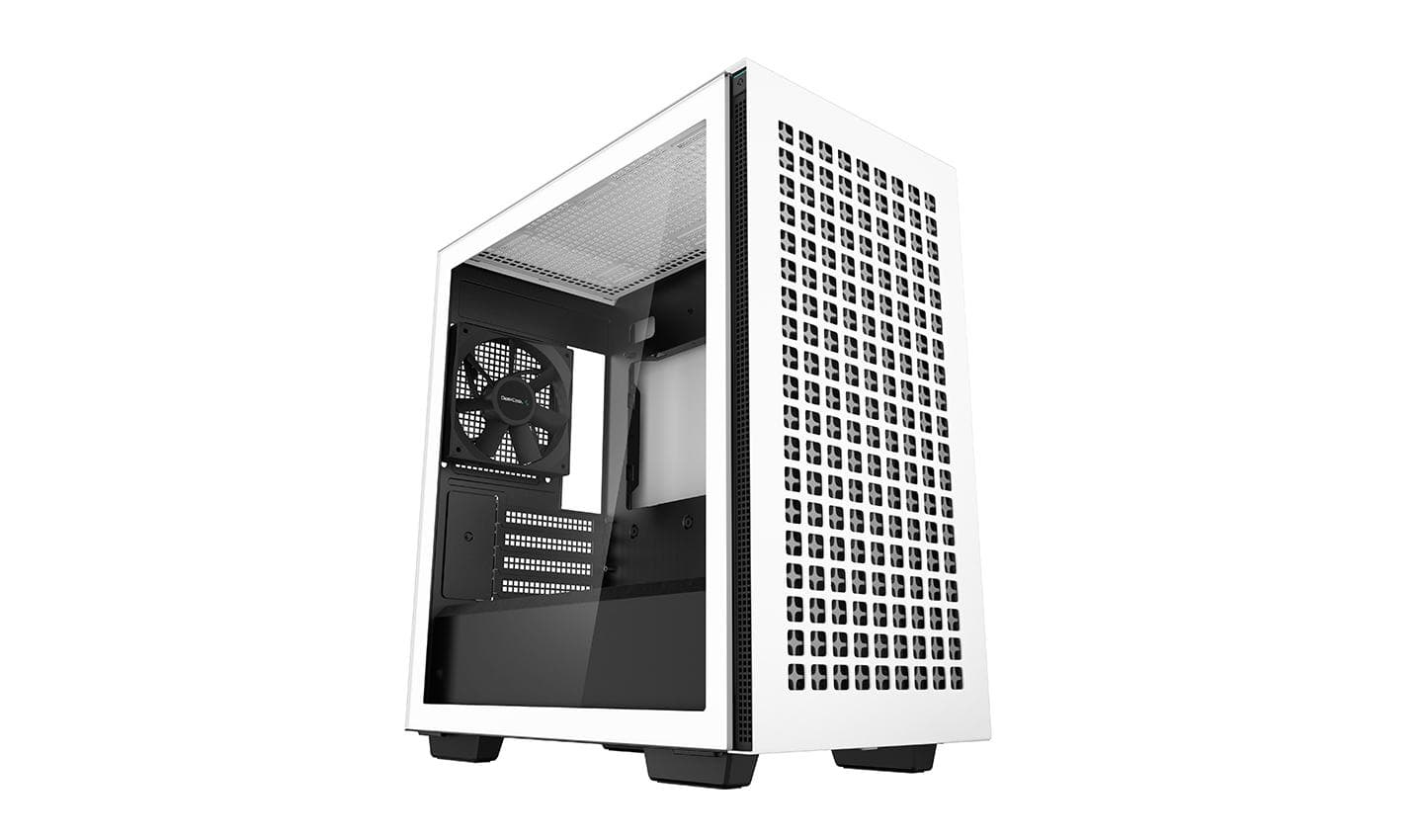 DEEPCOOL - CH370 Micro ATX Case, White
