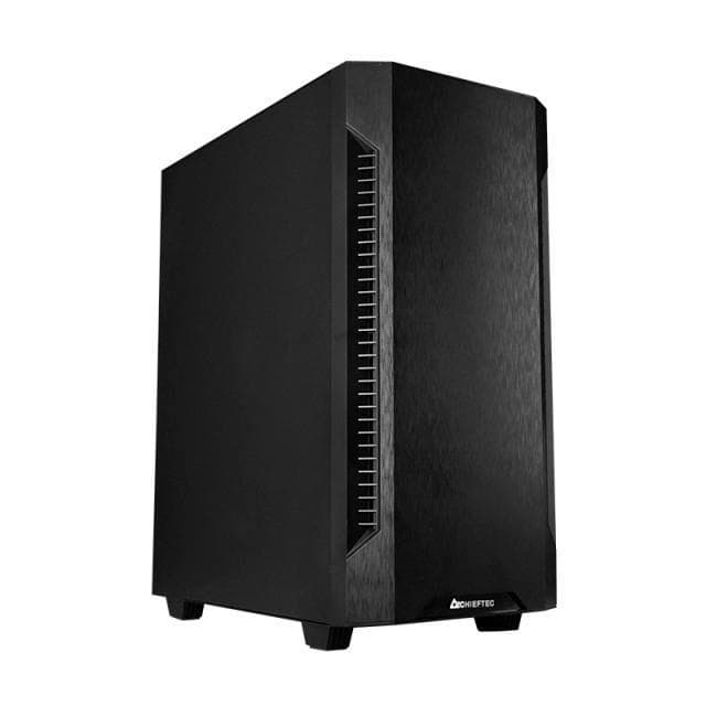 CHIEFTEC - ATX Tower Case, Black, 1 PWM fan incl.