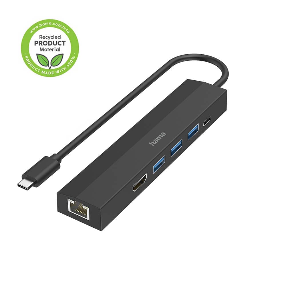 HAMA - USB-C Hub Multiport 6 Ports