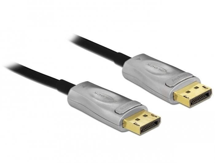 DELOCK - Active Optical Cable DisplayPort 1.4 8K 10 m