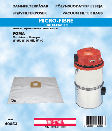FOMA - Centralsug W-15, W40 5-pcs. - qty 1