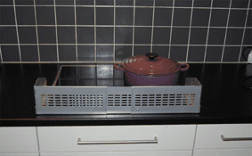 HANESTRÖM - Spisskydd krom