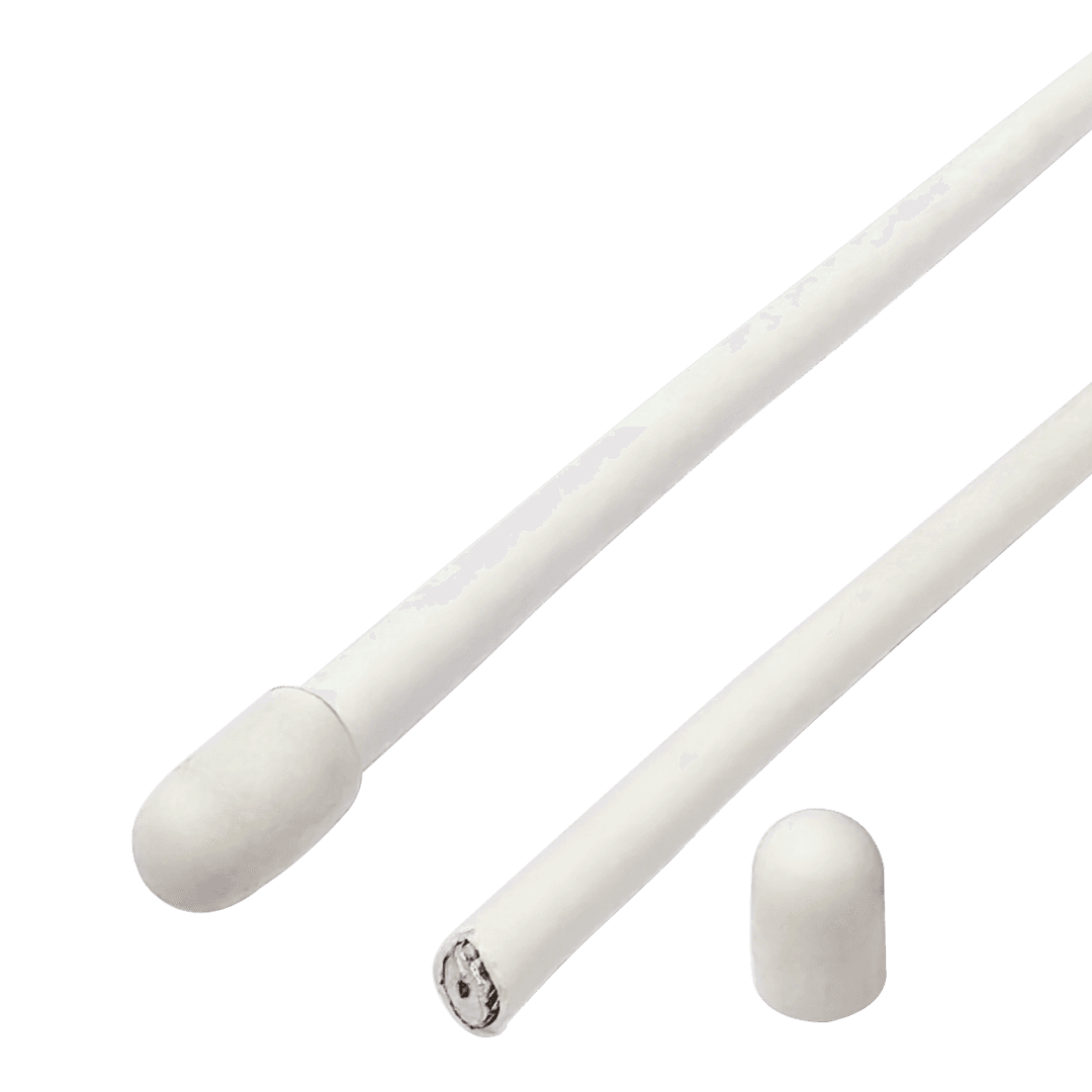 DELTACO - Antenna cable RG-6, white, 20m