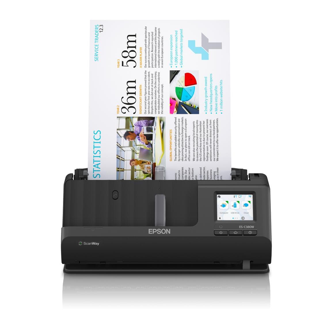 EPSON - WorkForce ES-C380W Scanner