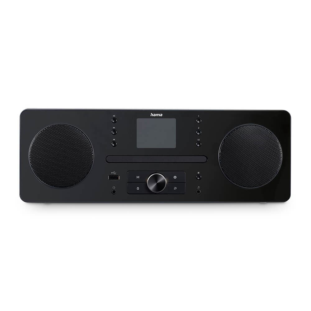 HAMA - Radio FM/DAB+/CD/BT Internetradio DIR1570CBT Black